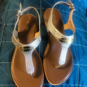 Michael Kors Gold Women's Sandals